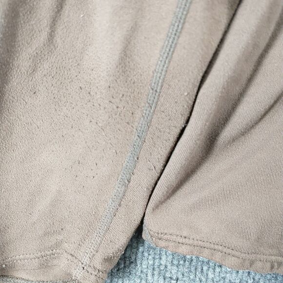 Nike Fit Dry Women's 1/4 Zip Athletic Shirt Brown Large 12-14 Raglan Sleeve - Picture 10 of 16